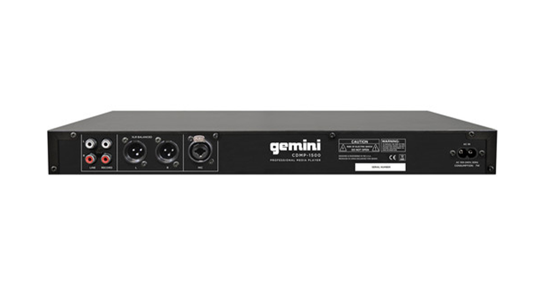 CD Player Profissional USB Gemini CDMP-1500