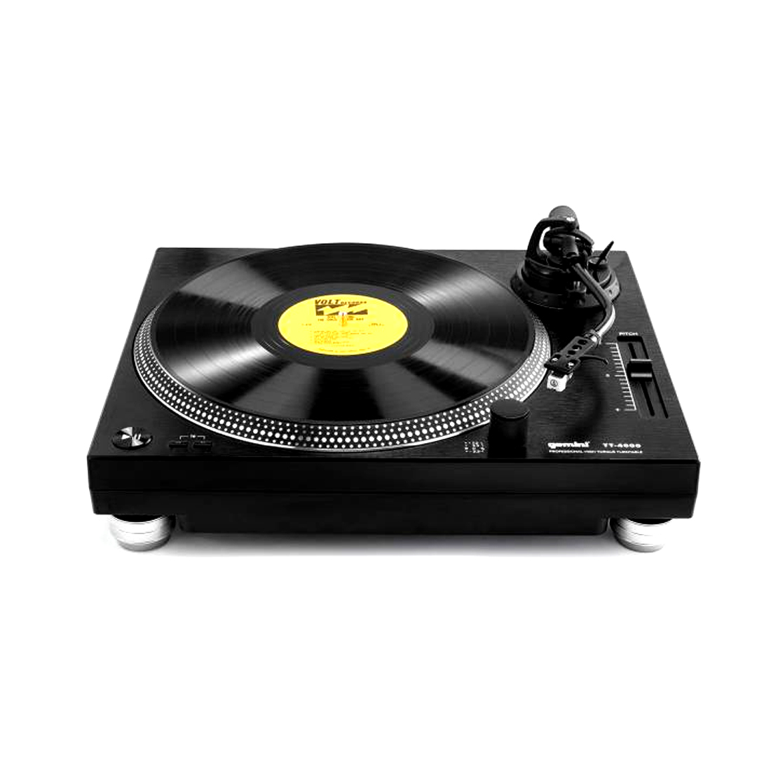 Toca Disco Alto Torque USB Gemini TT 4000