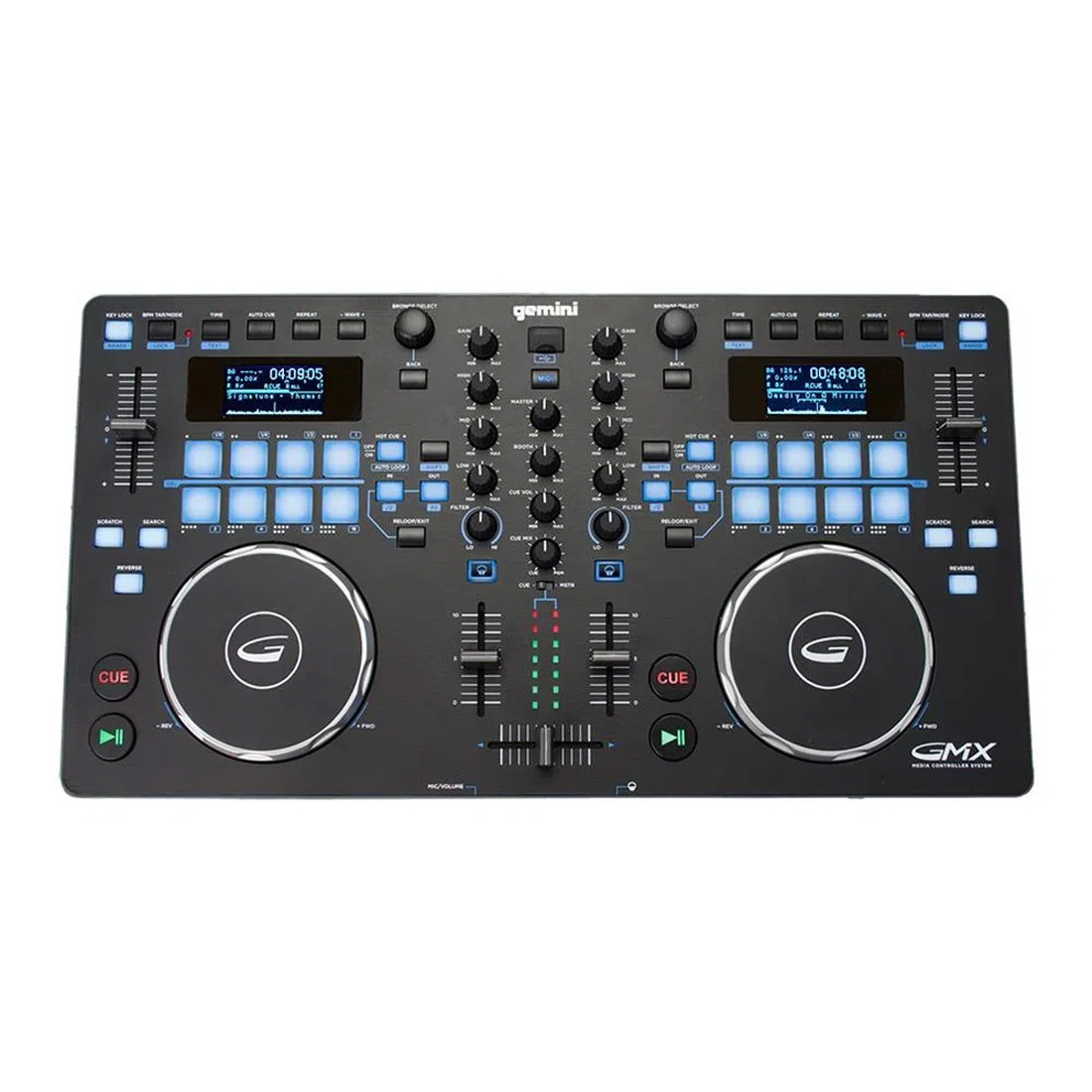 Controladora DJ 2 Canais USB Gemini GMX