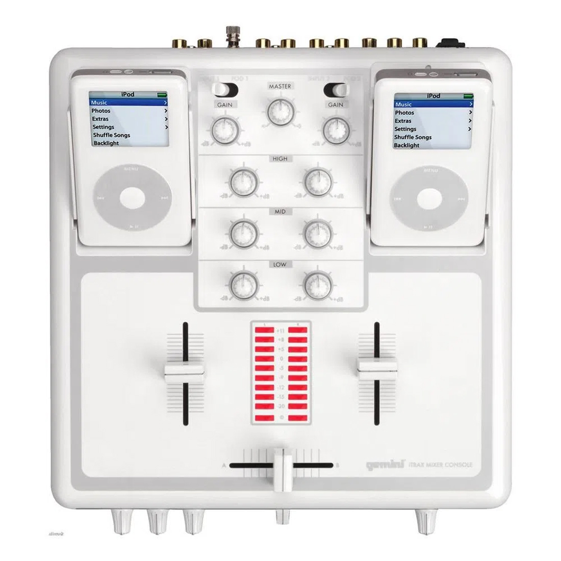 Mixer para IPOD White Gemini ITrax
