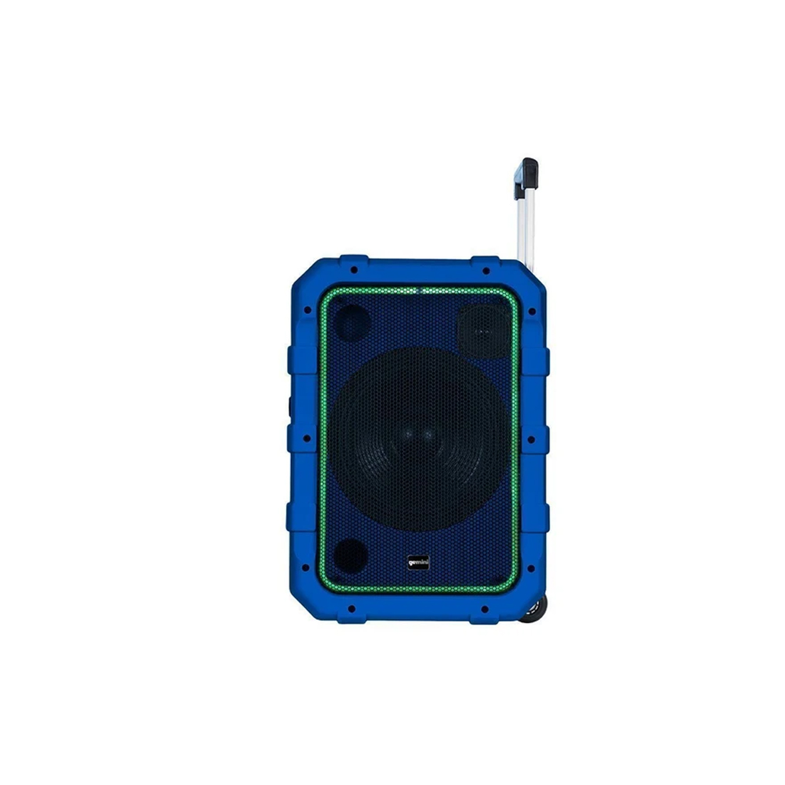 Caixa Acústica Ativa 10" Portátil 240W Azul Gemini MPA-2400