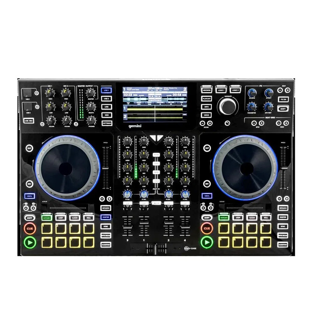 Controladora DJ 4 Canais Gemini SDJ4000