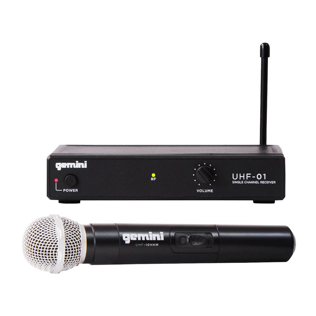 Microfone Sem Fio Gemini UHF01M